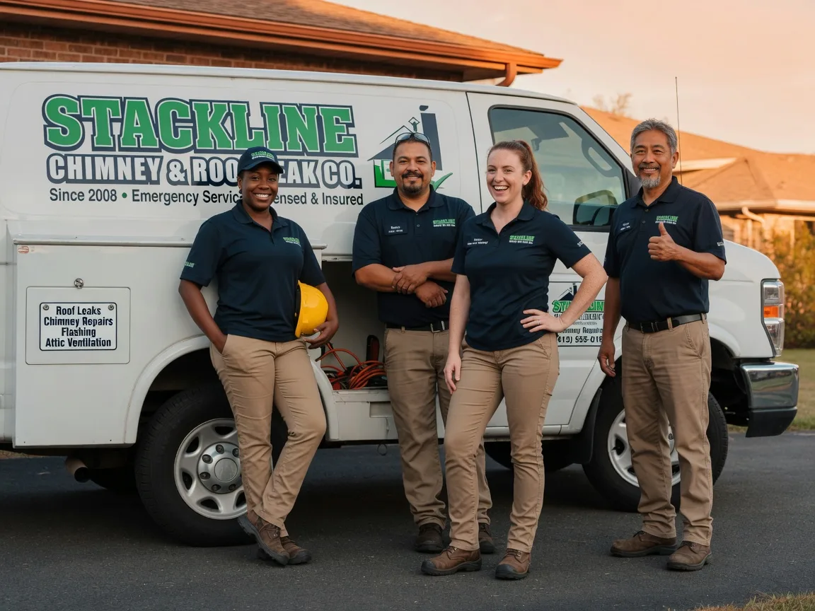 Chimney flashing repair company in Union City, PA